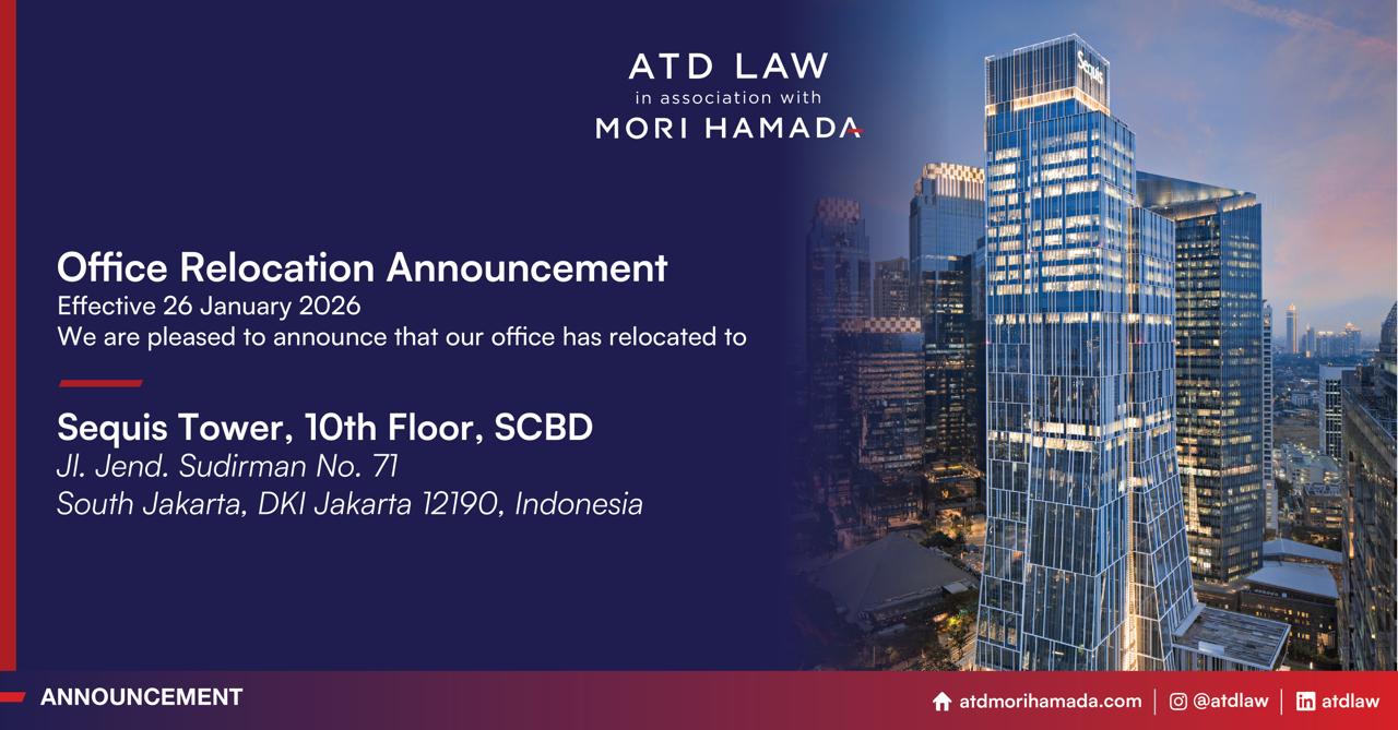 Official Notice: ATD Law in association with Mori Hamada Relocates to New Office Address