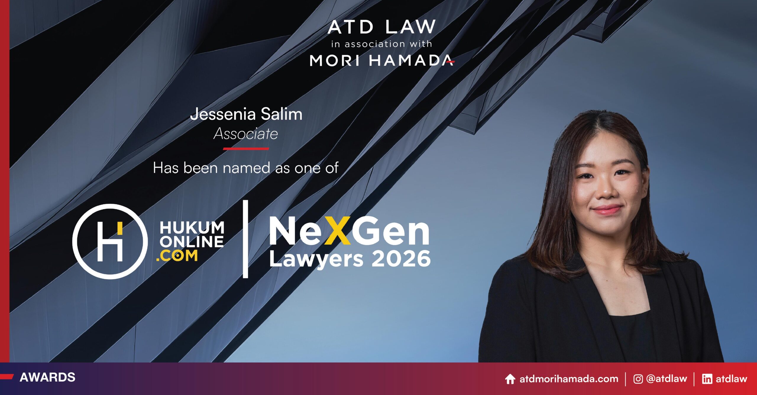Jessenia Salim is Hukumonline NeXGen Lawyer 2026