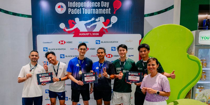 AmCham Indonesia Independence Day Padel Tournament 2026